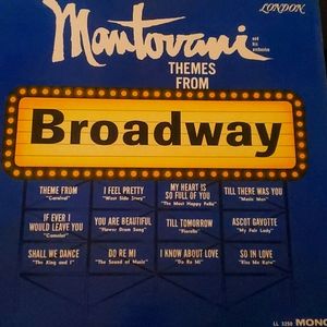 Mantovani Themes from Broadway Vinyl Record